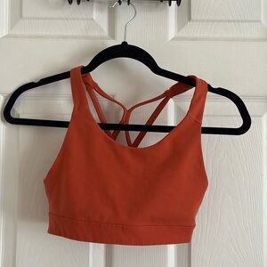 Texas Orange Sports Bra